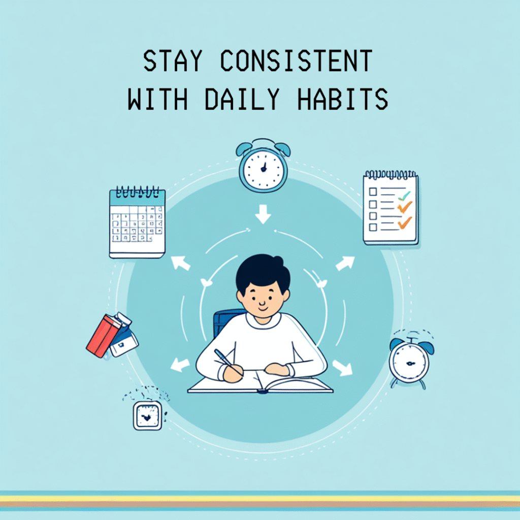 how to stay consistent in studies for JEE and NEET