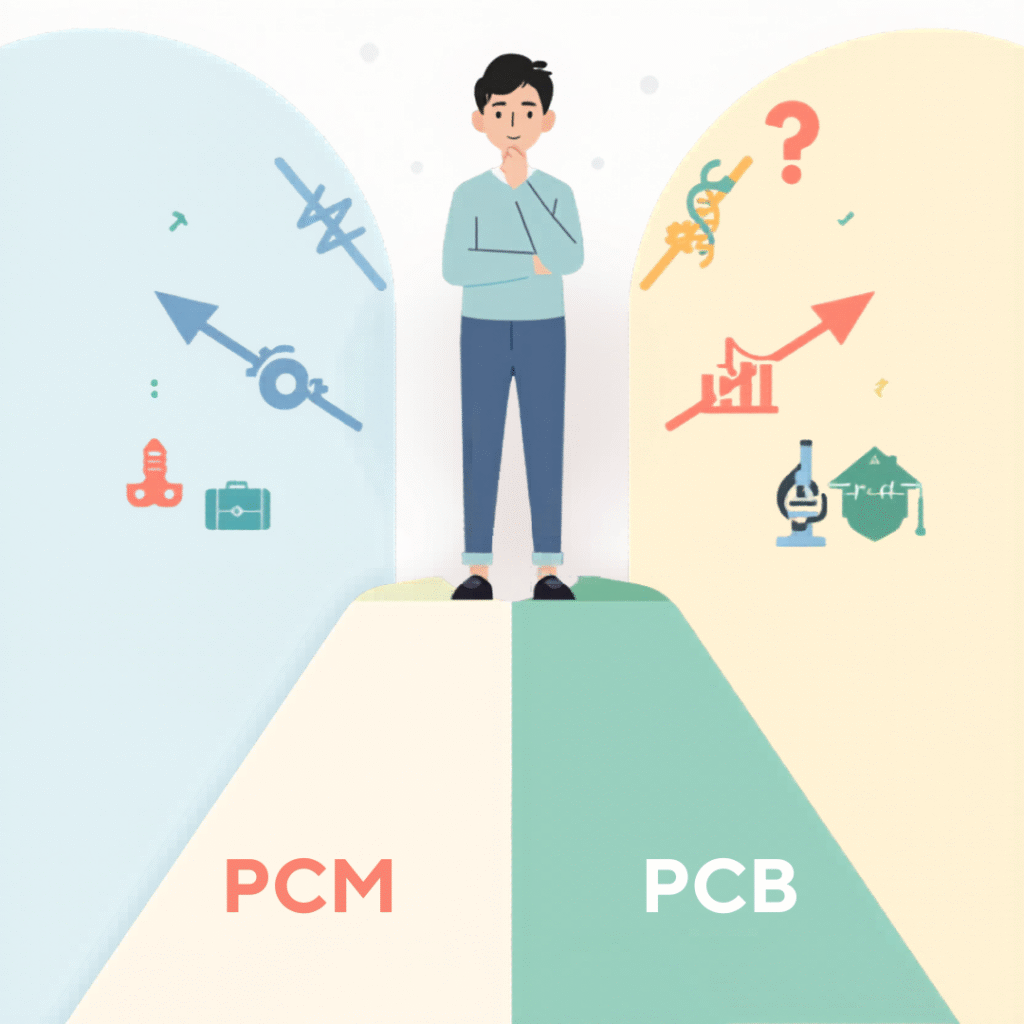 Choose PCM or PCB