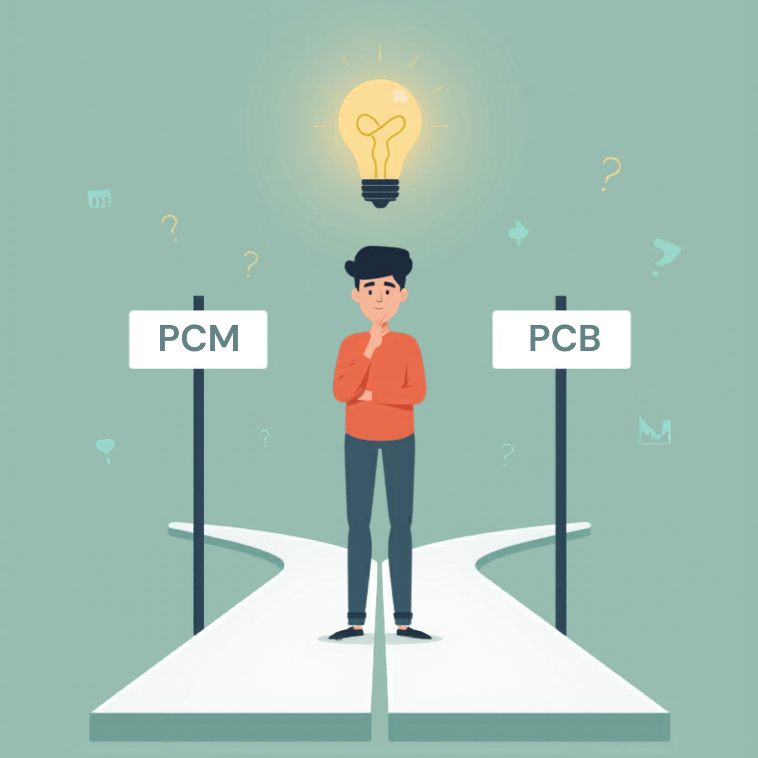 how to choose between pcm and pcb