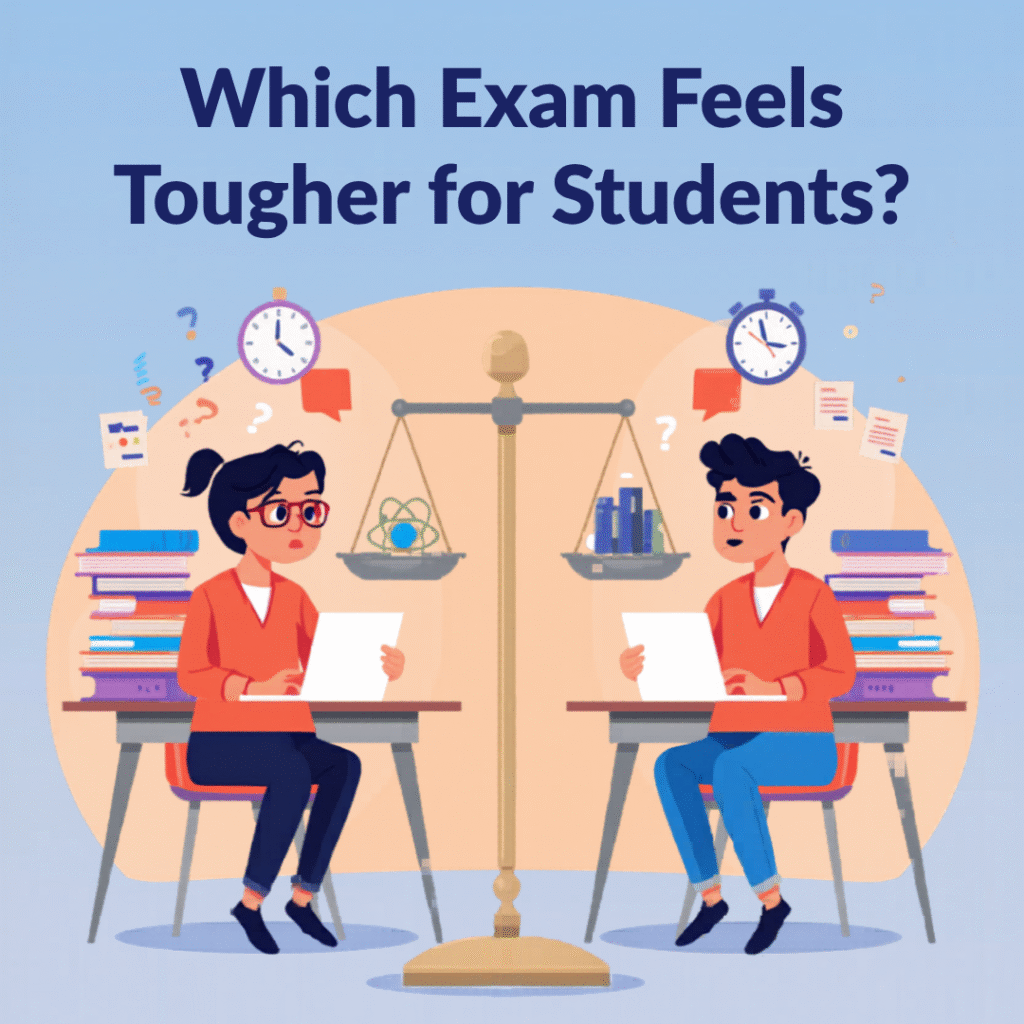 IAT vs NEST which is tougher