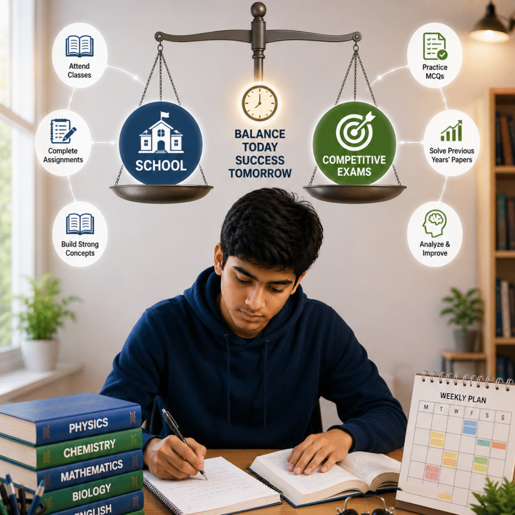 JEE NEET Preparation in Class 11